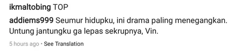 Komentar Sang Ayah