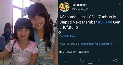 Diramal Sejak 7 Tahun Lalu