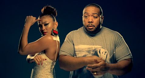 Agnez Mo & Timbaland pada klip Coke Bottle/Youtube©