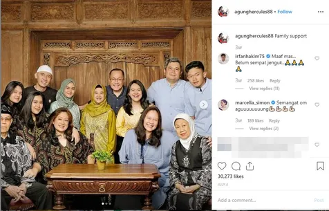 Unggahan Terakhir Agung Hercules