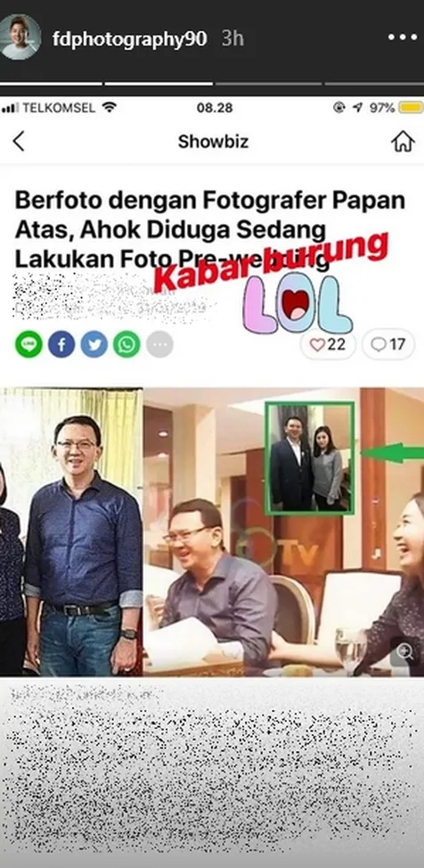 Bantah Soal Prewedding
