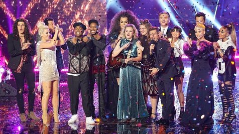 American Idol 2018 all star dan para juri berkumpul di atas panggung (credit : instagram.com/americanidol)