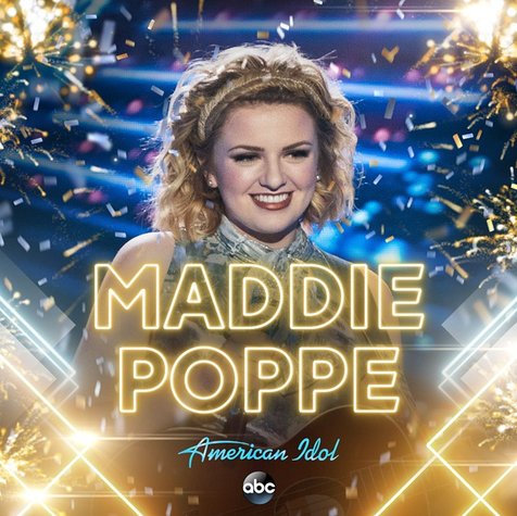 Maddie Poppe, pemenang American Idol 2018 (credit : instagram.com/americanidol)