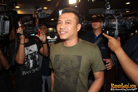 Anang Hermansyah lapor ke kepolisian untuk membantu mengatasi pembajakan. ©KapanLagi.com®