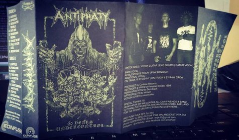 Antiphaty UNDERCONTROL re-issue doc: Antiphaty