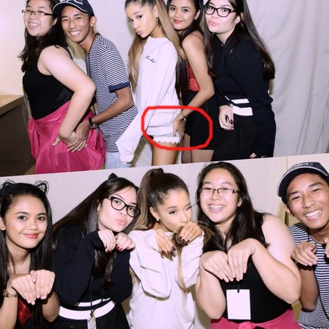 Ariana Grande dan fans 'gila'nya di Manila © Instagram.com/Arianagrande