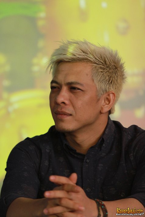 Ariel NOAH Dengan Rambut Silvernya/@Foto: KapanLagi.com®/Agus