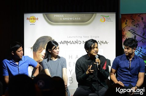 Armand Maulana ngedance di single solo terbarunya © KapanLagi.com/Bambang E Ros