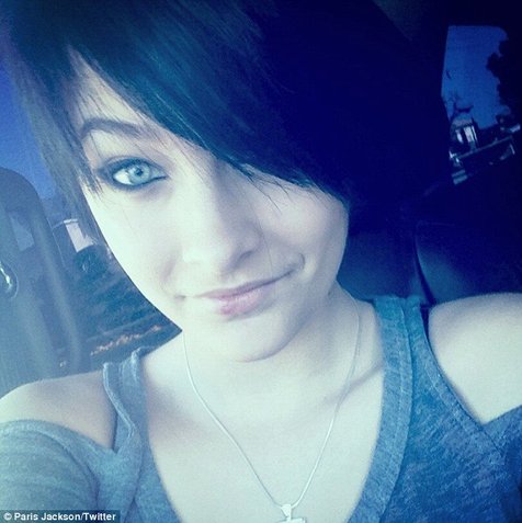 Paris Jackson @foto: Dailymail.co.uk