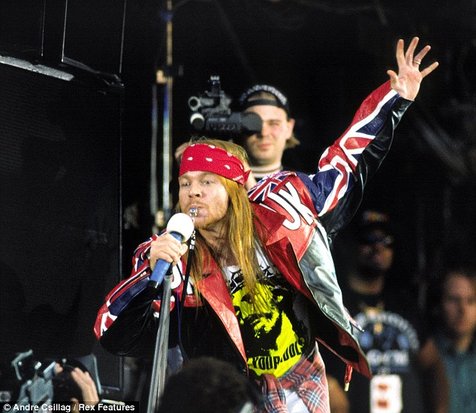 Axl Rose Masih Muda