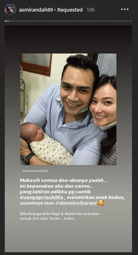 Ucapan Selamat dari Jonas Rivanno dan Asmirandah