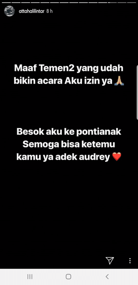 Batalkan Acara
