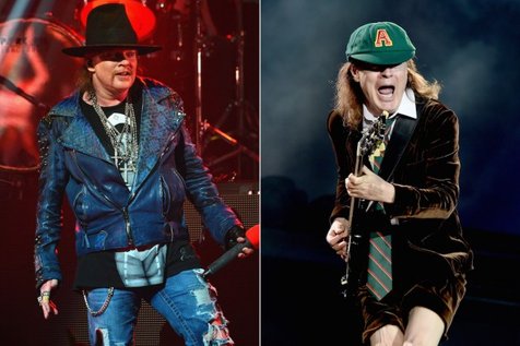 Axl Rose akan bergabung dengan Angus Young dalam formasi AC/DC di tur ROCK OR BUST © loudwire.com