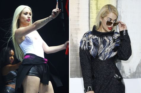 Iggy akan duet bersama Rita dan akan sajikan video klip yang 'gila' ©fameflynet