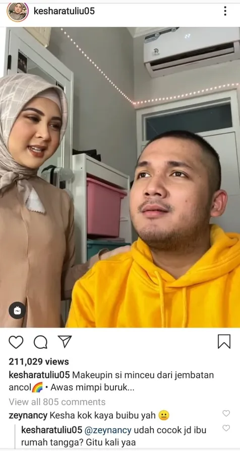 Jawaban Kesha Ratuliu