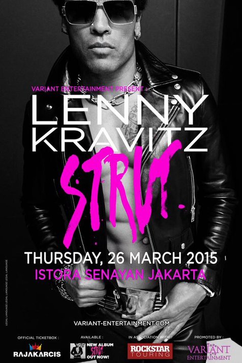 Lenny Kravitz Live In Jakarta @twitter.com/_VARIANT_