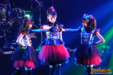 Aksi BabyMetal di AFA ID 2013 ©Bambang E Ros