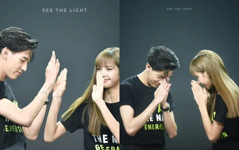 Interaksi Bambam dan Lisa