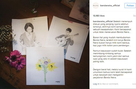 Banda Neira memutuskan untuk bubar © Instagram.com/bandaneira_official