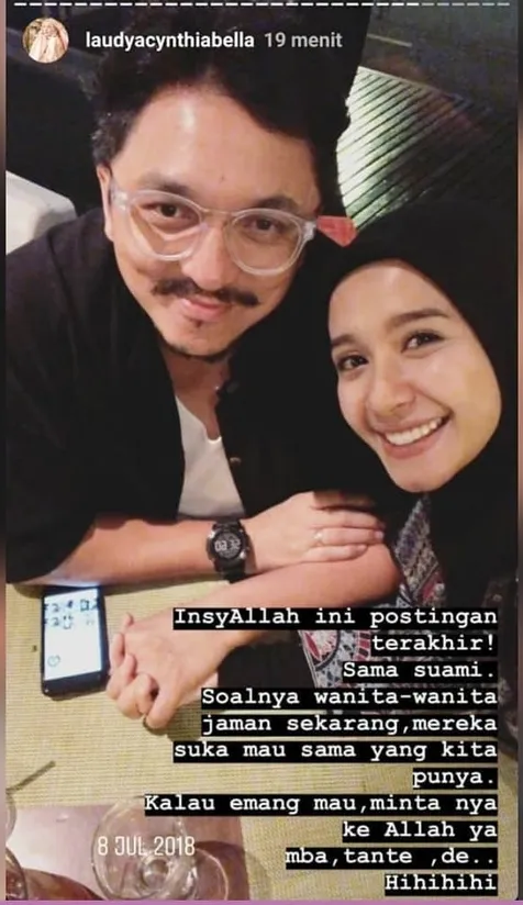 Banyak yang Mau Suami Bella?