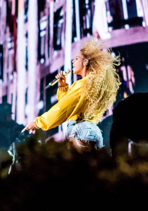 Ada banyak kejutan yang ditampilkan Beyonce untuk konsernya kali ini © AFP