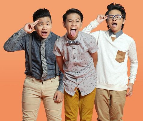 Kiki, Iqbaal, dan Aldi, para personel CJR. ©Twitter/CoboyJunior