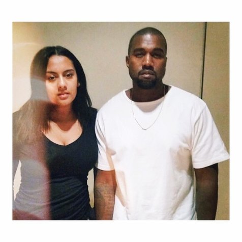 Foto bersama Kanye West, inilah sosok penulis lagu baru Rihanna ©instagram.com/bibibourelly/