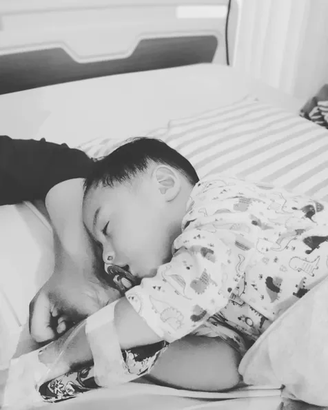 Bima dirawat di rumah sakit