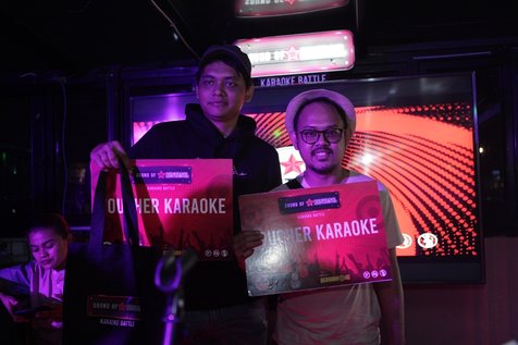 Seru-seruan dan dapat hadiah di Sound of Bintang: Karaoke Battle