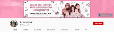 Youtube BLACKPINK