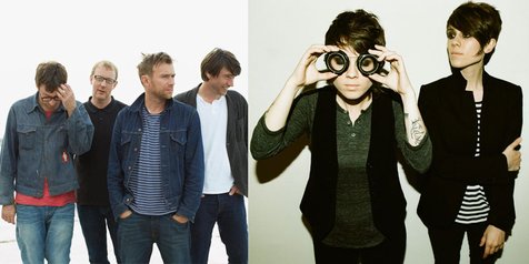 Blur dan Tegan And Sara