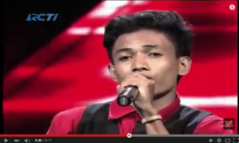 Boby Berliandika © youtube/X Factor Indonesia