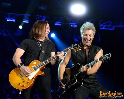 Tak lagi muda, Bon Jovi tetap sukses bikin siapapun terpukau © Bambang E Ros