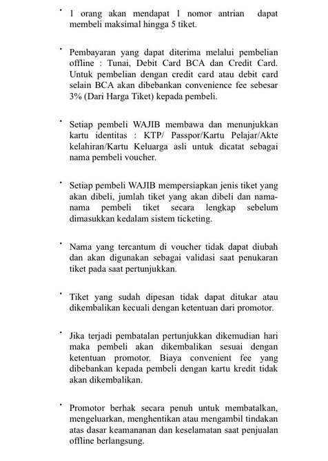 Tata cara beli tiket konser One Direction secara offline/Sound Rhytm Official Twitter©