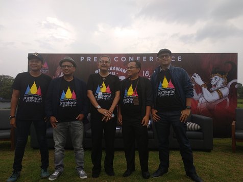 Tim sukses Prambanan Jazz Festival menyampaikan jika kehadiran Boyzone masuk dalam rangkaian tur dunia mereka @ KapanLagi.com/Mathias Purwanto
