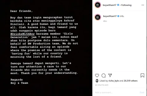 Permintaan Maaf Boy