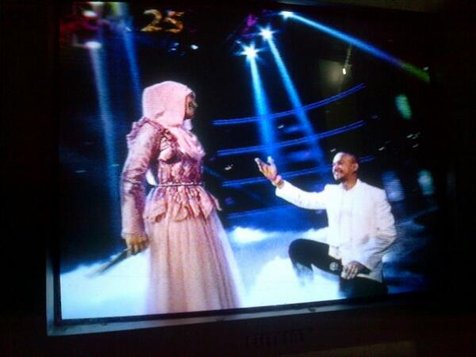 Awkward moment saat Husein 'ditolak' Fatin ©twitter.com