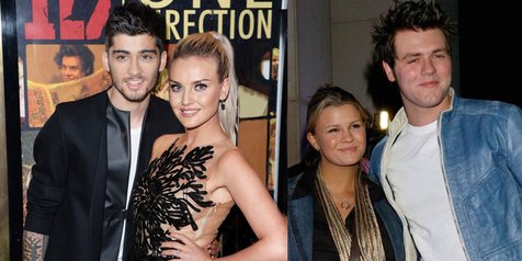 Kisah Zayn Malik dan Perrie Edwards mirip dengan Brian McFadden dan Kaerry Katona?/©dailymail dan ©smh.com.au 