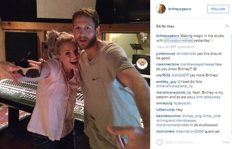 Britney Spears siap comeback lewat karya baru © Instagram.com/britneyspears