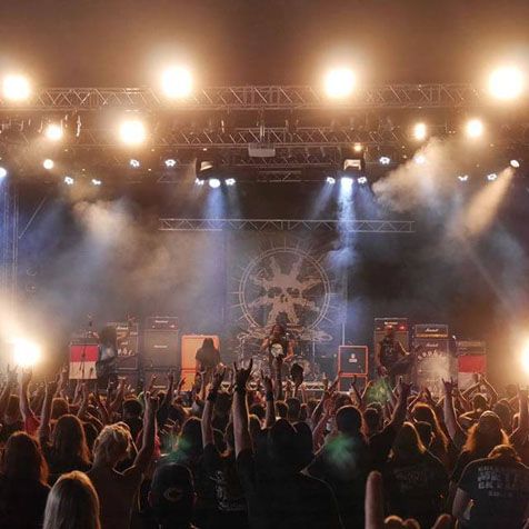 Burgerkill saat tampil di Wacken Open Air 2015, Jerman. @Facebook.com/Burgerkillofficial