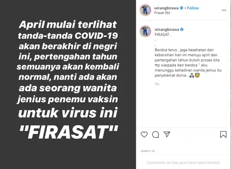 Firasat Wirang Birawa