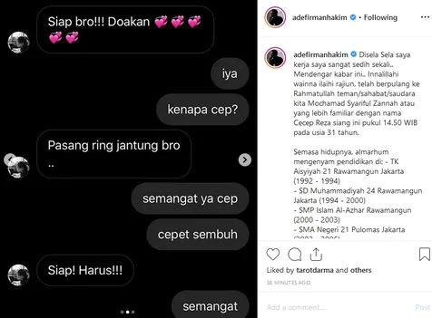 Cecep Pasang Ring Jantung