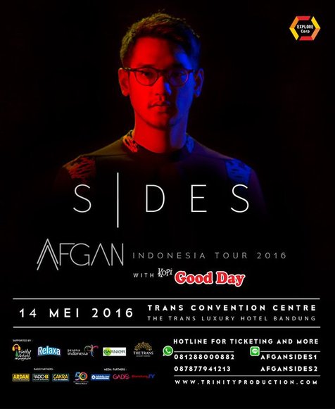 Afgan bakal beri kejutan di konsernya nanti © Twitter.com