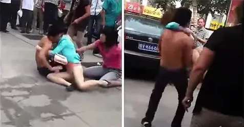 Istri Hajar Selingkuhan Suami Saat Tak Kenakan Pakaian Lengkap