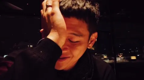 Rezky Aditya Sempat Speechless dan Nangis