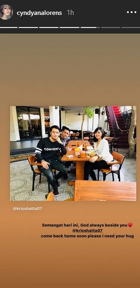 Ingin Dipeluk Kriss Hatta
