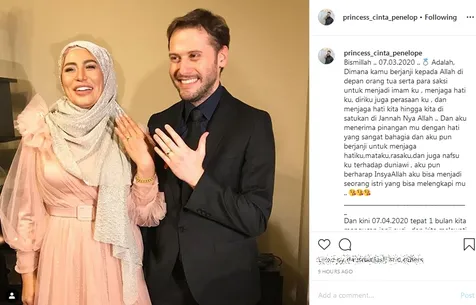Peringatan 1 Bulan Menikah