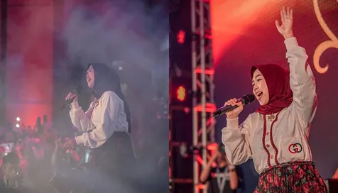 Ria Ricis Nyanyi