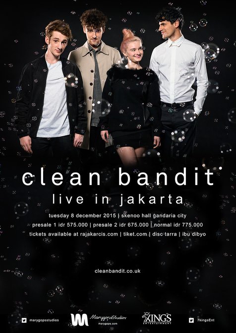 The Clean Bandit Live Live in Jakarta / © Marygops