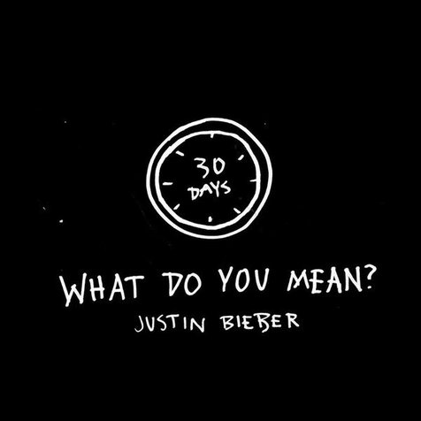 What Do You Mean Justin Bieber @foto: Official Twitter Justin Bieber